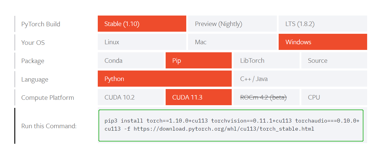 win11+py38+RTX3080+cuda+cudnn安装torch