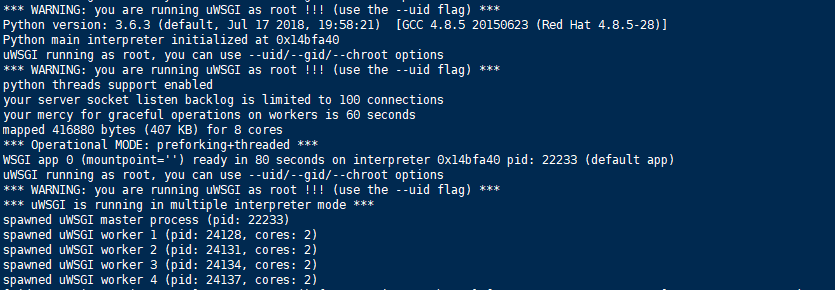 Django2.1+uwsgi+nginx在centos7.2部署流程的完整过程